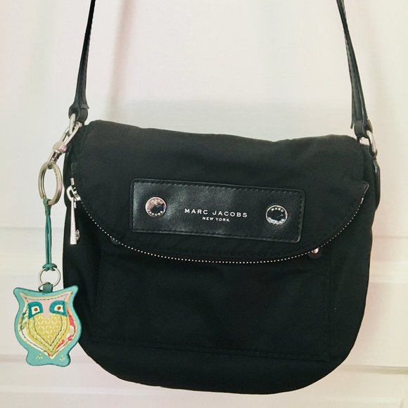 Marc Jacobs Handbags - Marc Jacobs Black Nylon Natasha Crossbody Bag
